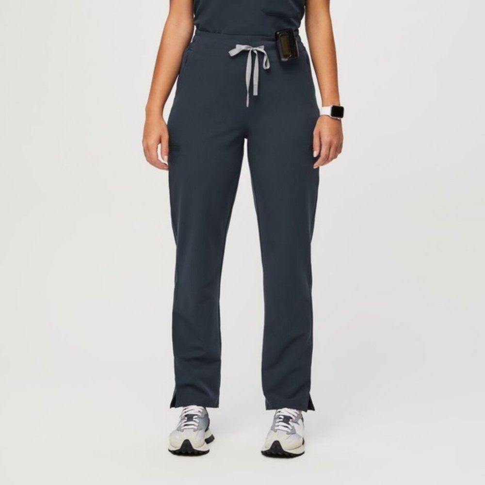 NWOT Figs Dark Harbor Evans Skinny Scrub Pants S Tall